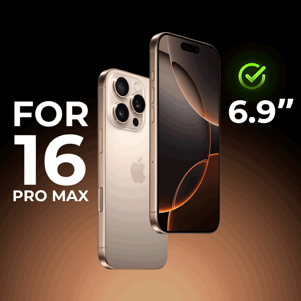 گلس محافظ صفحه نمایش آیفون مدل iPhone 16 Pro 16 Pro Max