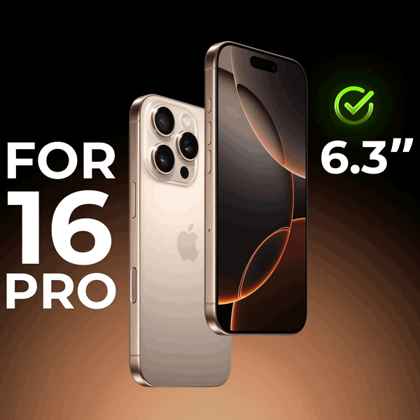 گلس محافظ صفحه نمایش سیلیکونی مدل Maxwell 3D Edge HD آیفون 16 پرو