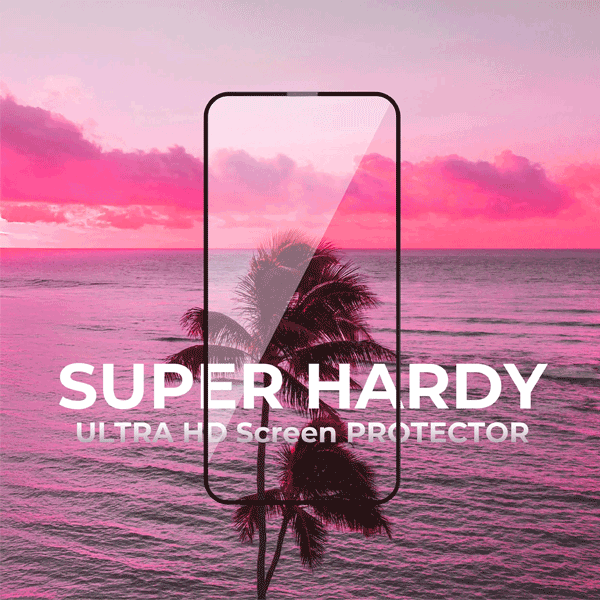 گلس محافظ صفحه نمایش مدل Maxwell 3D Super Hardy آیفون 14 Pro Max Ultra HD