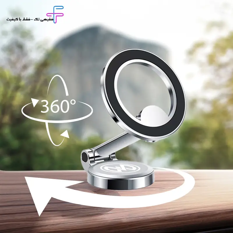 پایه نگهدارنده گوشی موبایل مدل 360 درجه مگنتی مکسول Maxwell 360 Degree Magnetic Mobile Phone Holder